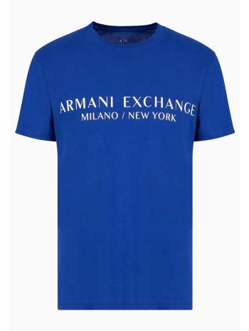 armani exchange ανδρικό t-shirt με logo print regular fit 