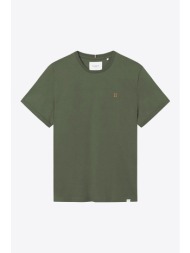les deux ανδρικό t-shirt slim fit `nørregaard` - ldm101008 λαδί