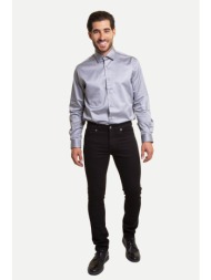 the bostonians ανδρικό τζην παντελόνι πεντάτσεπο regular fit - cj1651122 μαύρο