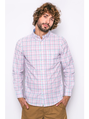 ανδρικό πουκάμισο chaps - f01-xzaco-xyaco λευκό σε προσφορά