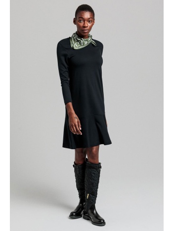 gant γυναικείο midi φόρεμα flared μονόχρωμο `flounce σε προσφορά