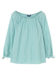 gant γυναικεία έξωμη μακρυμάνικη μπλούζα - 4301024 πράσινο