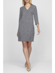 γυναικείο wrap φόρεμα με ζώνη gant - 4501013 μπλε