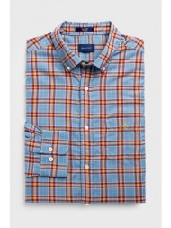 gant ανδρικό πουκάμισο καρό tech prep™ - 3019930 γαλάζιο