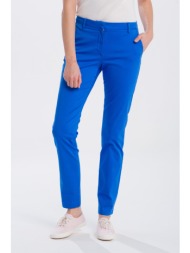 gant γυναικείο παντελόνι chino cropped - 4150077 μπλε ηλεκτρίκ