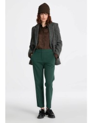 gant γυναικείο παντελόνι cigarette slim cut - 4150274 πράσινο σκούρο