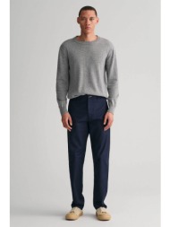 gant ανδρικό chino παντελόνι regular fit `tech prep™` (34l) - 1505250 μπλε σκούρο