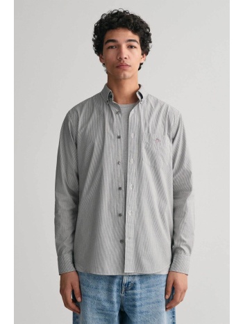 gant ανδρικό πουκάμισο button down με ψιλό ριγέ σχέδιο και