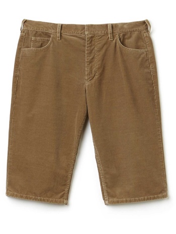 lacoste ανδρική βερμούδα κοτλέ πεντάτσεπη - fh7575 μπεζ σε προσφορά