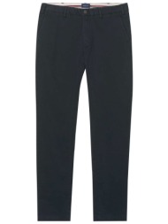 gant ανδρικό chino παντελόνι slim fit (36l) - 1503956 μπλε σκούρο