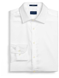 gant ανδρικό πουκάμισο μονόχρωμο - 3050414 λευκό