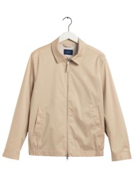 gant ανδρικό jacket μονόχρωμο με λογότυπο - 7006126 μπεζ