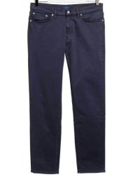 gant ανδρικό παντελόνι πεντάτσεπο (34l) - 1010208 μπλε σκούρο