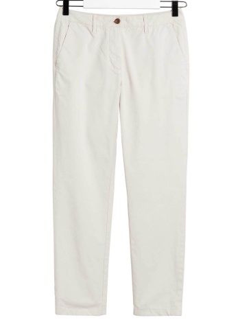 gant γυναικείο chino παντελόνι βαμβακερό μονόχρωμο cropped σε προσφορά