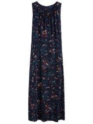 gant γυναικείο maxi φόρεμα με all-over contrast print - 4204342 σκούρο μπλε