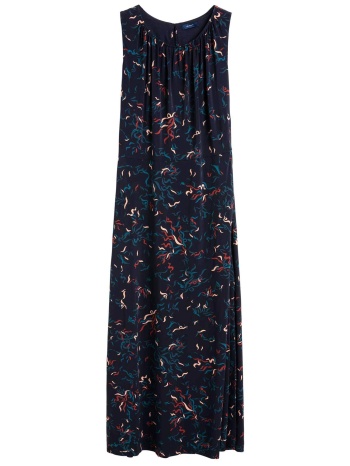 gant γυναικείο maxi φόρεμα με all-over contrast print 