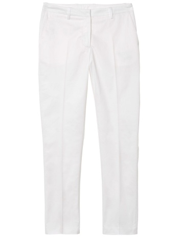 γυναικείο παντελόνι μονόχρωμο gant - 414949 λευκό