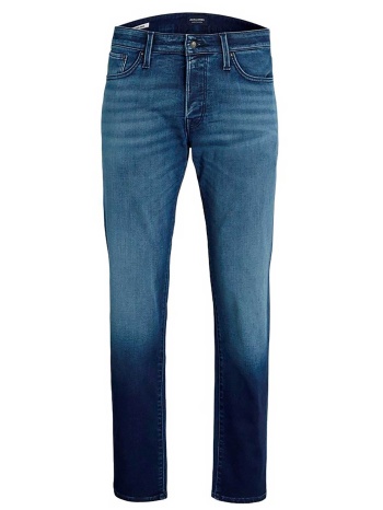 jack & jones ανδρικό τζην παντελόνι πεντάτσεπο straight fit σε προσφορά