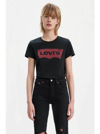 levi`s® γυναικείο t-shirt μονόχρωμο `perfect tee` 