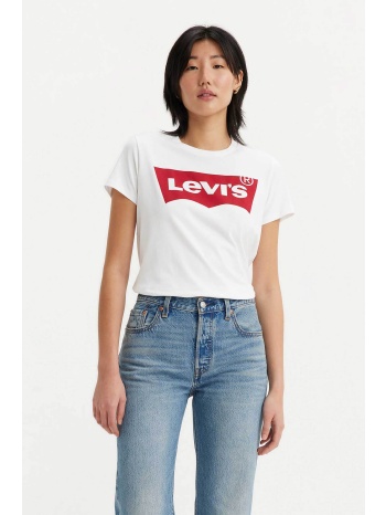 levi`s® γυναικείο t-shirt μονόχρωμο `perfect tee` 