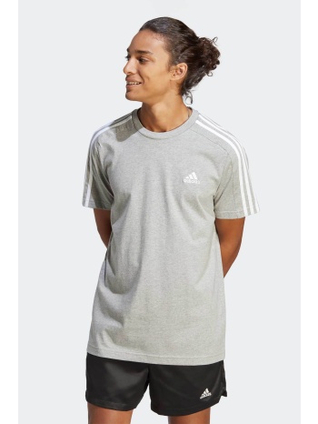 adidas ανδρικό t-shirt regular fit `essential 3-strips` 