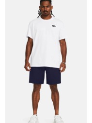 under armour ανδρικό σορτς loose fit `rival waffle` - 1383107 μπλε σκούρο