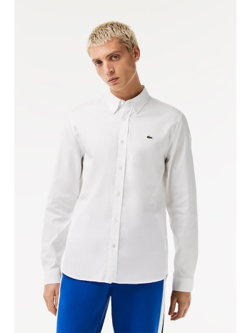 lacoste ανδρικό button down πουκάμισο slim fit - ch1843 σε προσφορά