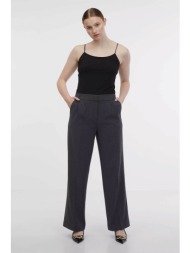 orsay γυναικείο παντελόνι μονόχρωμο με τσέπες στο πλάι - 1000162-x18-0201 ανθρακί
