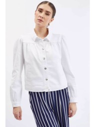 orsay γυναικείο denim jacket μονόχρωμο - 821143 -x00-0000 λευκό