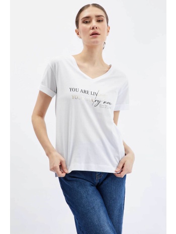 orsay γυναικείο t-shirt βαμβακερό με letter print - 165132