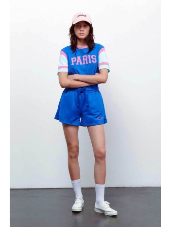 maison labiche γυναικείο σορτς με λογότυπο slim fit `mini σε προσφορά