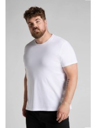 lee® σετ ανδρικά t-shirt με στρογγυλή λαιμόκοψη (2 τεμάχια) - l680cm12-** λευκό