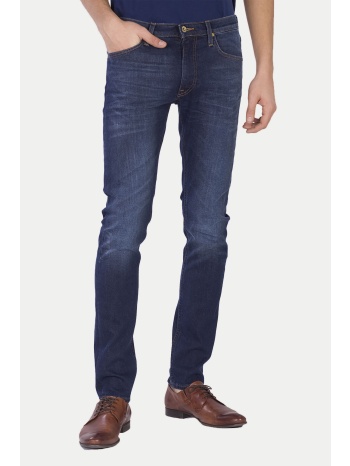 lee ανδρικό τζην παντελόνι πεντάτσεπο slim fit `luke` 