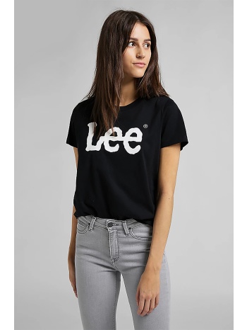 lee γυναικείο t-shirt με logo print `wobbly` - l42uer01 σε προσφορά