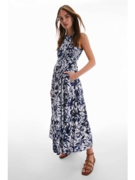 pennyblack γυναικείο φόρεμα με floral print - 2411221104200 λευκό