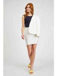 orsay γυναικεία mini φούστα μονόχρωμη - 726346-001000 λευκό