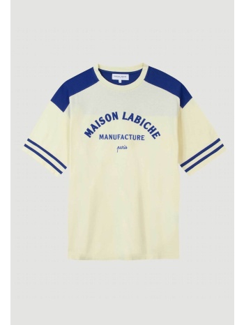 maison labiche ανδρικό t-shirt με logo print loose fit