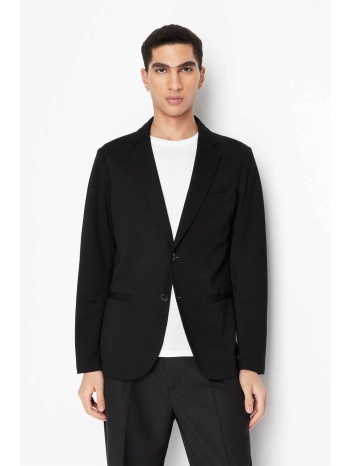 armani exchange ανδρικό σακάκι - 8nzg77zj6jz μαύρο