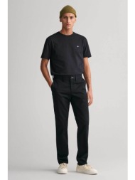 gant ανδρικό chino παντελόνι slim fit (34l) - 1505221 μαύρο