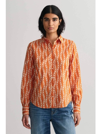 gant γυναικείο πουκάμισο με all-over chain print από bci