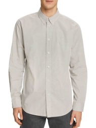 esprit ανδρικό πουκάμισο button down με μικροσχέδιο - 024ee2f313 μπεζ