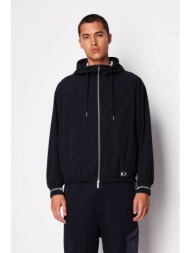 armani exchange ανδρικό jacket με κουκούλα - 3dzbl9zn3fz σκούρο μπλε
