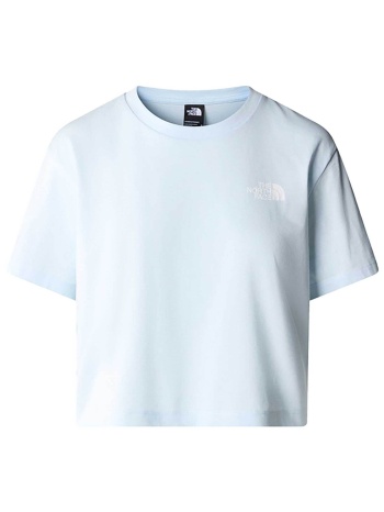 the north face γυναικείο βαμβακερό t-shirt cropped