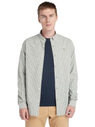 timberland ανδρικό πουκάμισο με καρό μικροσχέδιο ``suncook river` - tb0a2bq5b391 μπεζ