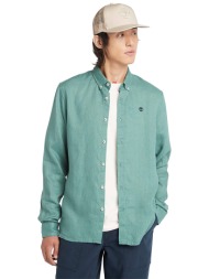 timberland ανδρικό πουκάμισο λινό ``mill river`` - tb0a2dc3cl61 γαλάζιο