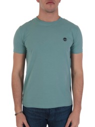 timberland ανδρικό t-shirt με κεντημένο λογότυπο ``dunstan river`` - tb0a2bprcl61 γαλάζιο