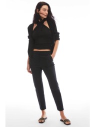 pennyblack γυναικείο παντελόνι slim fit `milly` - 2411131203200 μαύρο