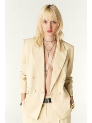 ba&sh γυναικείο σακάκι κουστουμιού `grace` - 1e24grac υπόλευκο