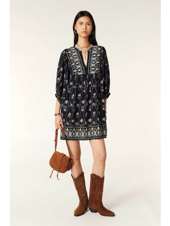 ba&sh γυναικείο mini φόρεμα με boho print `naia` - 1e24naia σε προσφορά