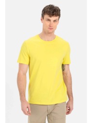 camel active ανδρικό μονόχρωμο t-shirt regular fit - c241-409745-3t01 κίτρινο